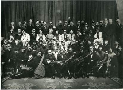 Артисты Этнографического театра. 1931 г.